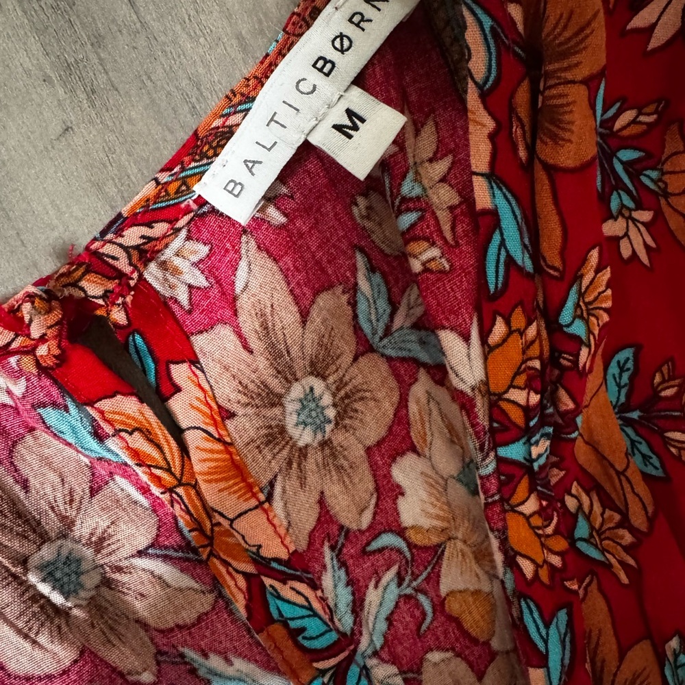 Baltic Born Multicolor Floral Maxi Dress - Picture 4 of 16